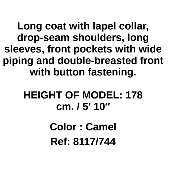 LAST ONE - NWOT Zara Oversized Long Wool Coat - Picture 7 of 8